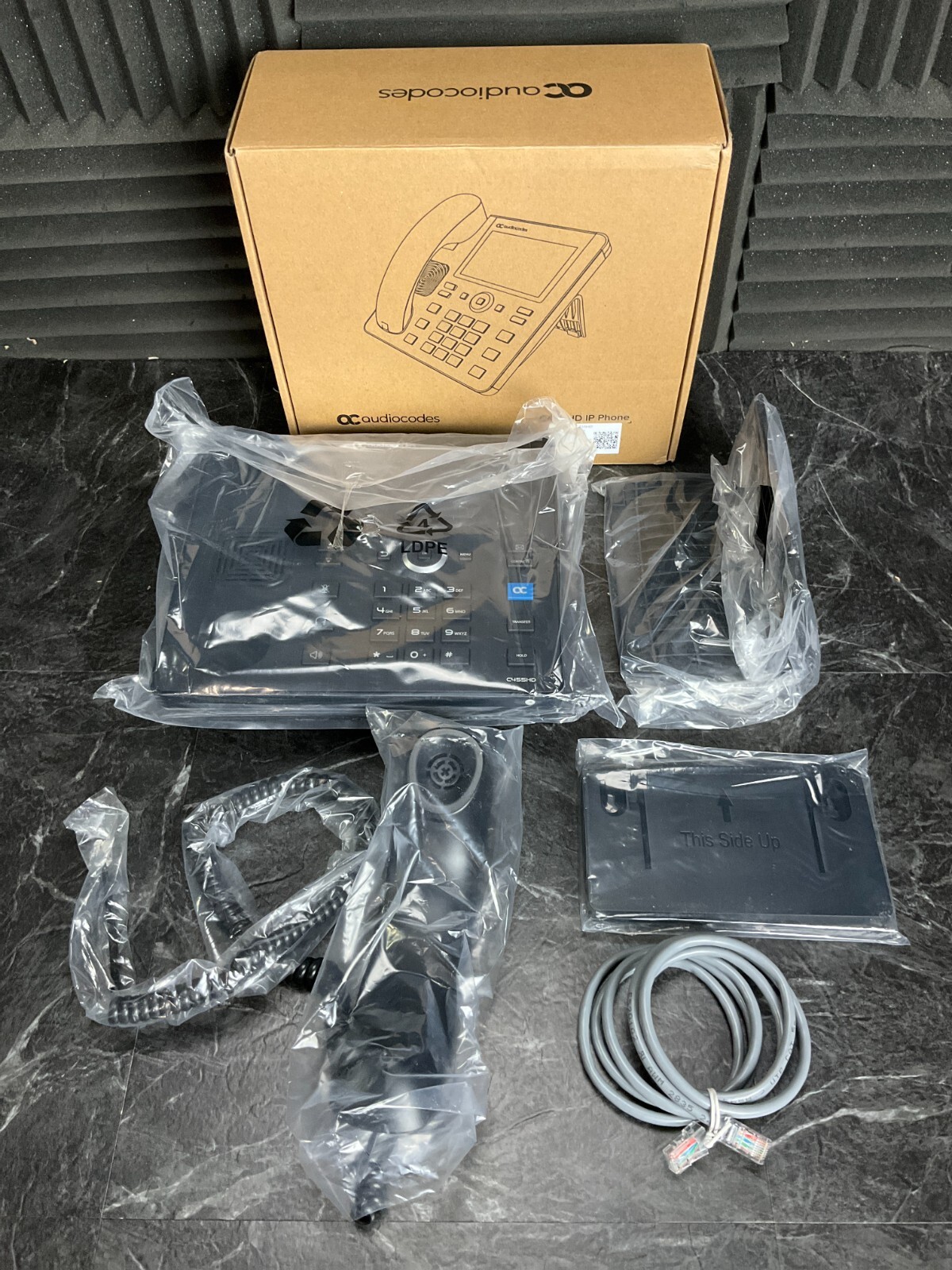 AudioCodes C455HD VoIP Phone TEAMS-C455HD ✅❤️️✅❤️️✅ NEW! OPEN BOX! ✅❤️️✅❤️️✅