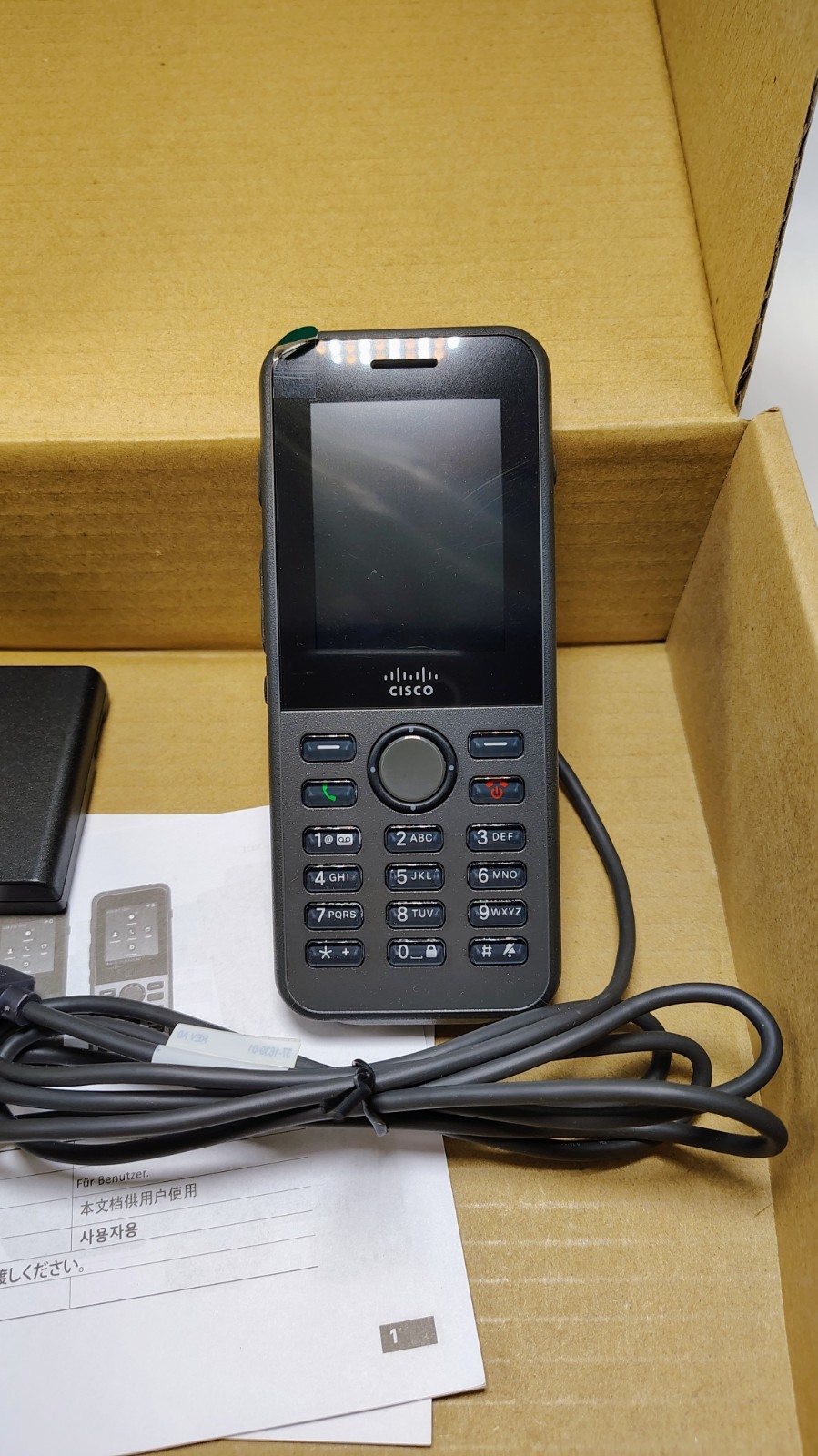 Cisco CP-8821-K9-BUN Unified Wireless IP VoIP Phone Cisco 8821 – Unused Open Box