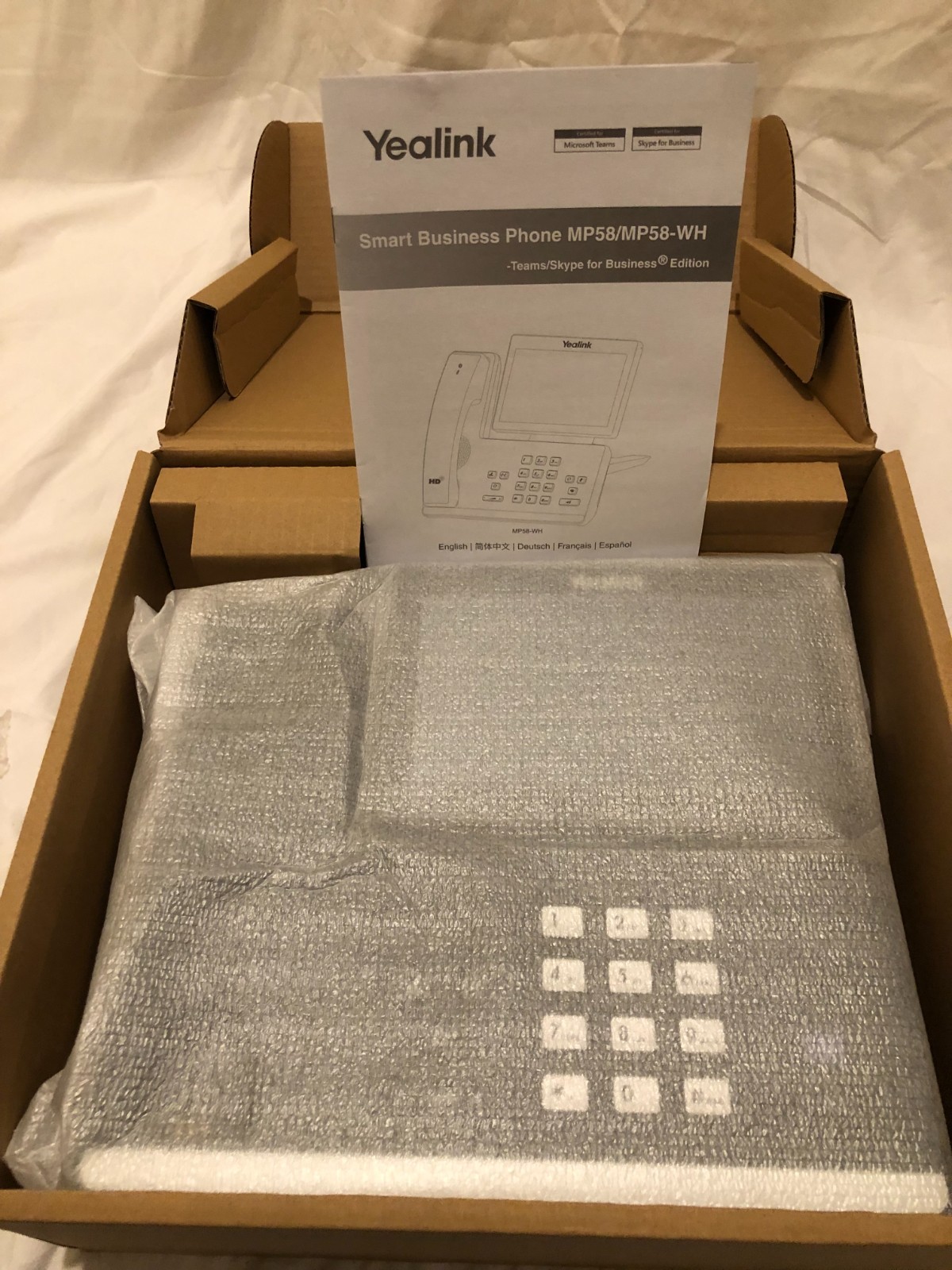 Yealink SIP-T57W Enhanced IP Phone (YEA-SIP-T57W) – NIB