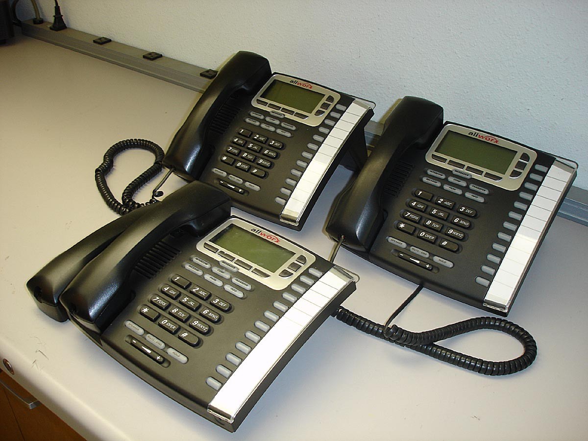 Allworx 9212L Voip IP Display Phone Black VoIP – Lot of 3 – Tested