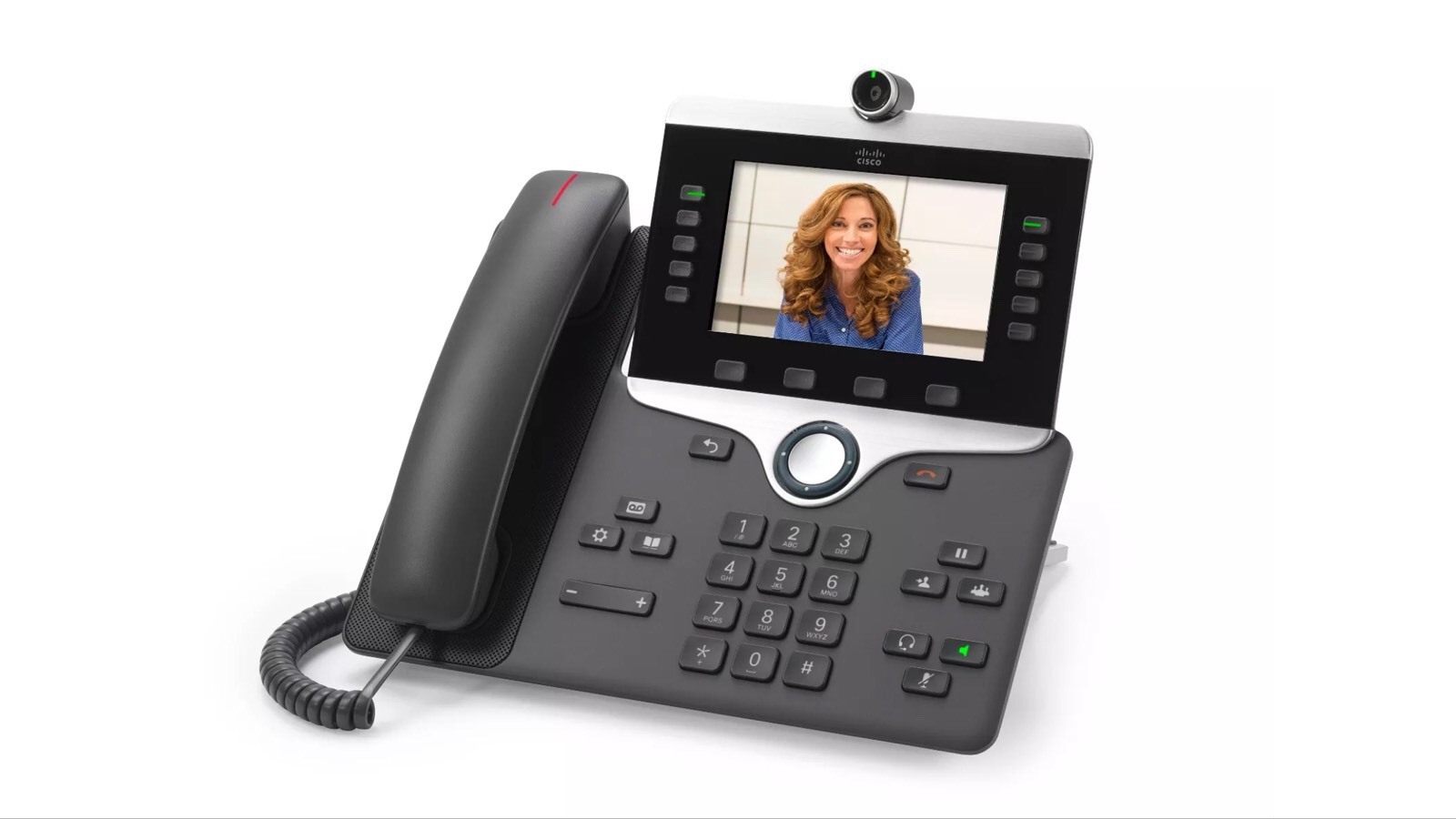 Cisco 8865 IP Phone – Wired/Wireless – Wall Mountable – Charcoal CP-8865-K9=