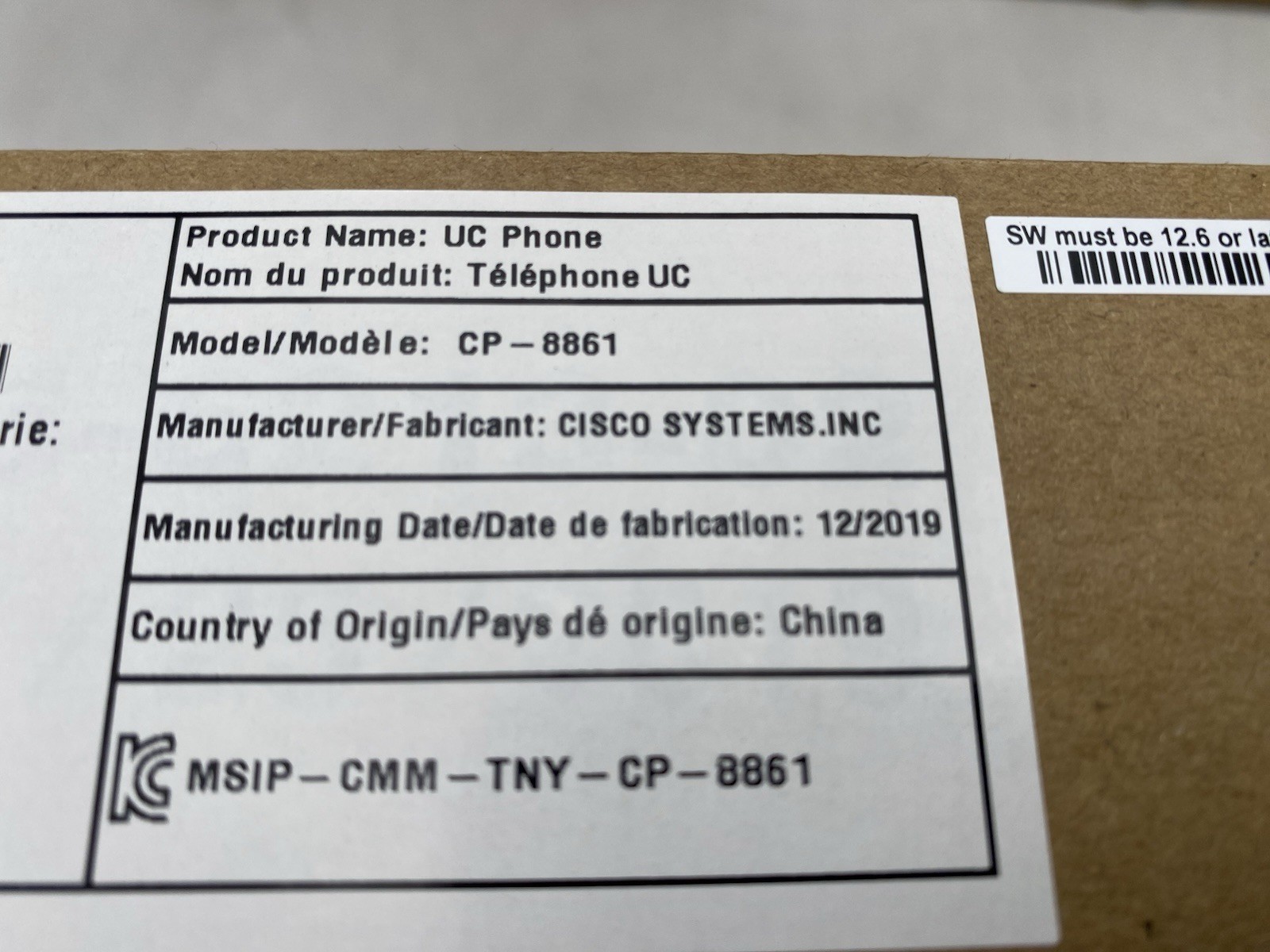 Lot of 20 Cisco CP-8861-K9 IP Business Phone w/ Stand & Handset