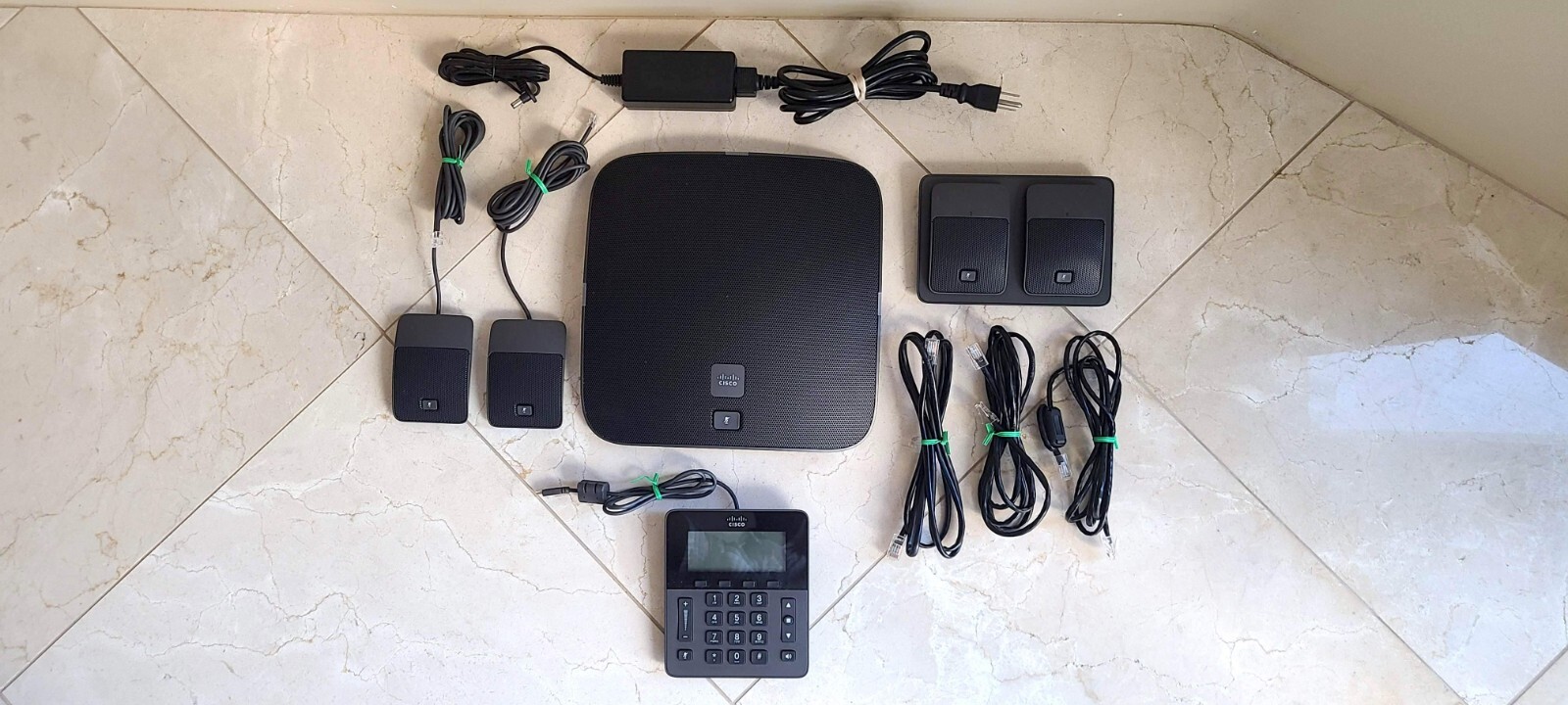 Cisco 8831 Unified IP Conference Phone Kit – CP-8831-K9 – COMPLETE SET! Tested!