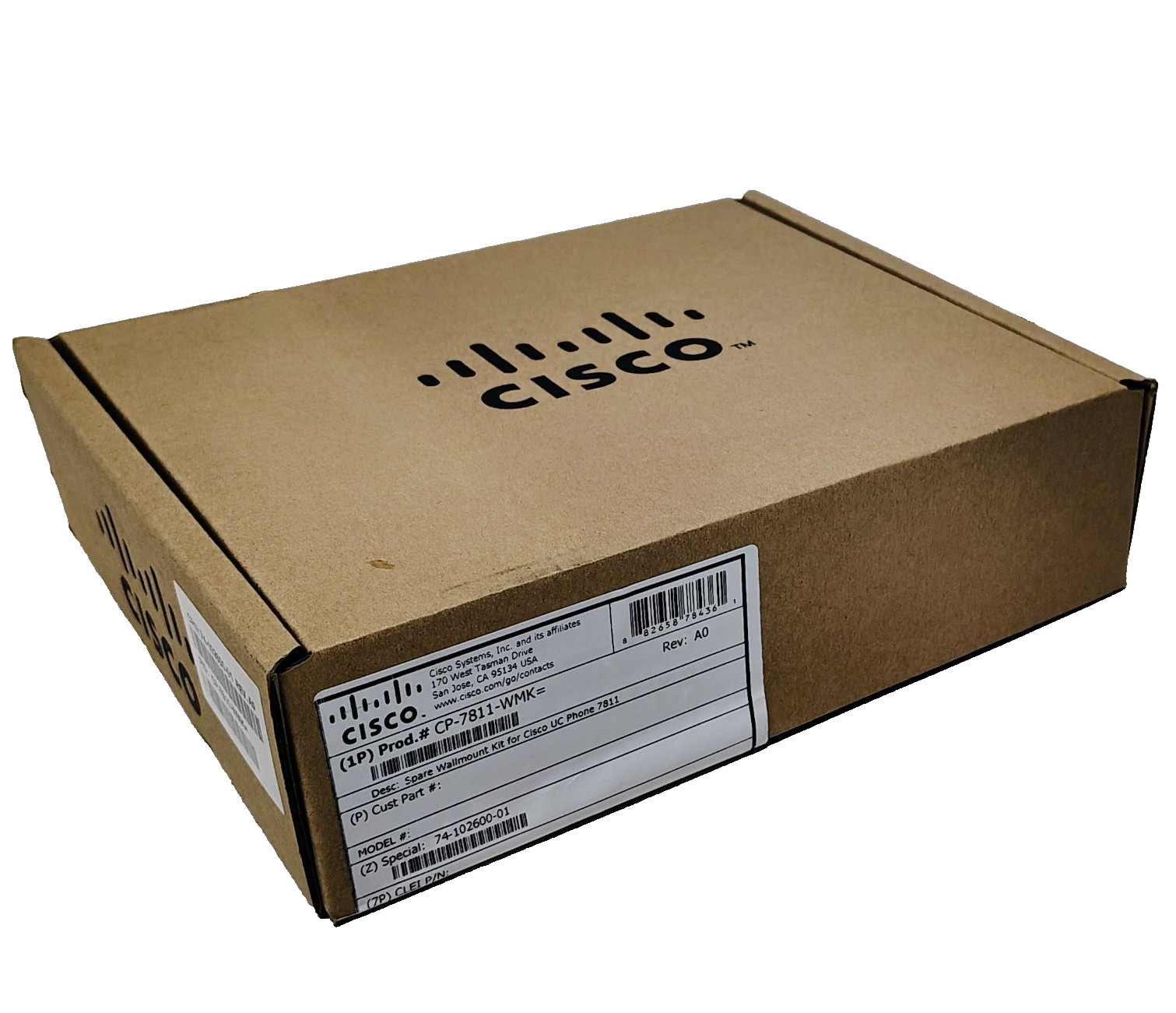 Cisco CP-7811-WMK= Wall Mount Kit for 7811 IP Phone NEW SEALED
