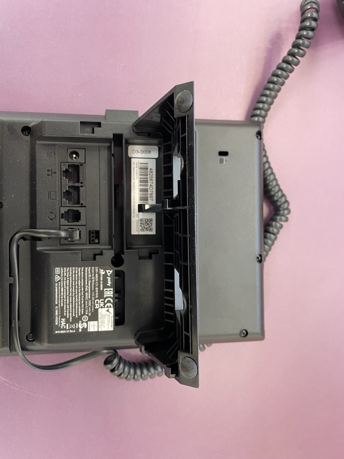 Polycom VVX250 IP phone *RingCentral* 2201-48820-001