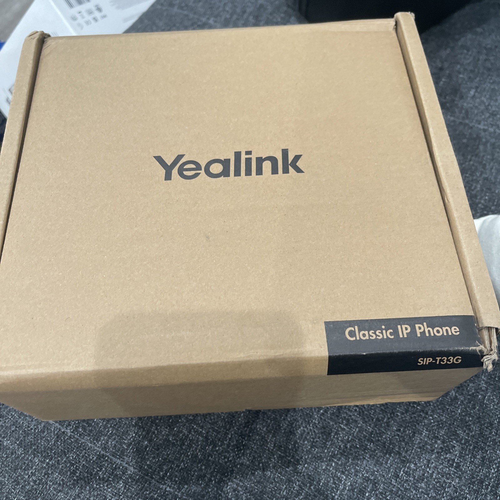 Yealink SIP-T33G 4-Line Business IP Phone w/ Stand