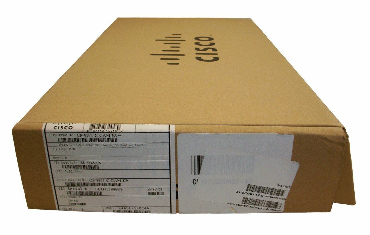 Cisco CP-9971-C-CAM-K9 UC Phone 9971 with Camera
