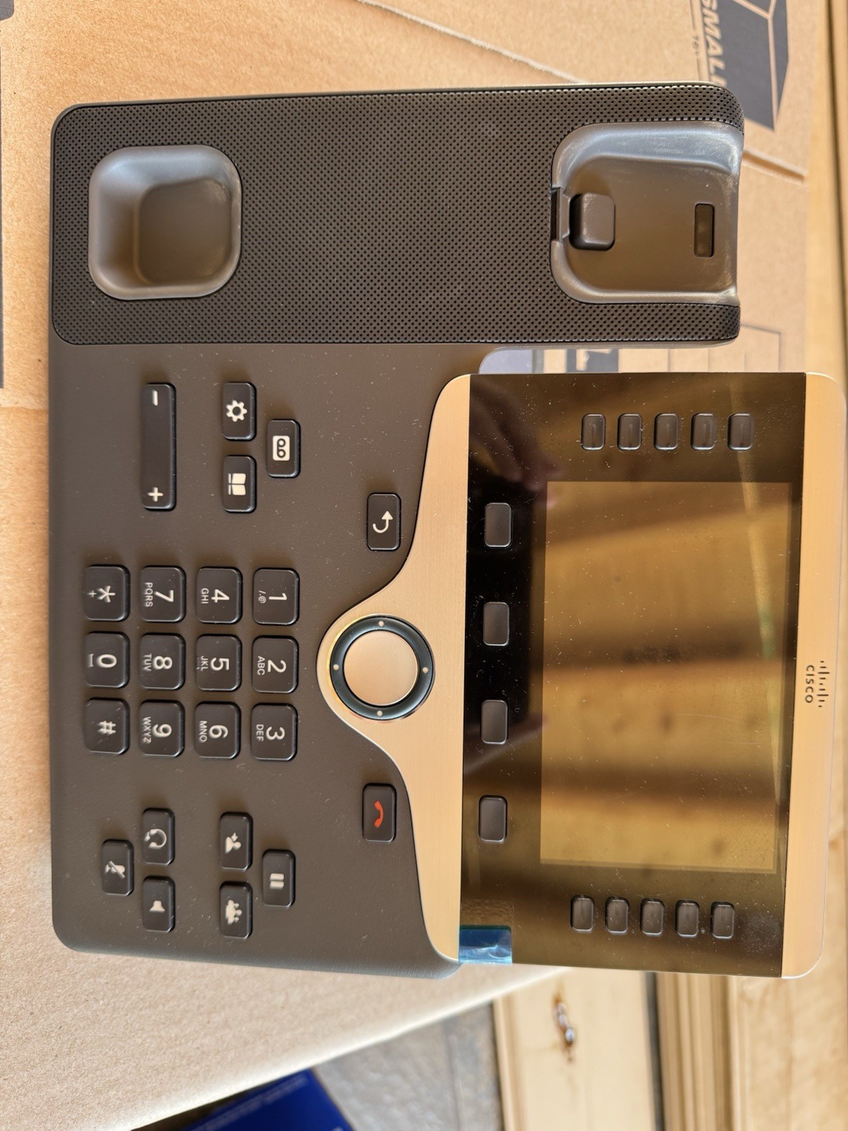 SET OF SIX Cisco CP-8851-K9 Black IP VoIP Desk Phone