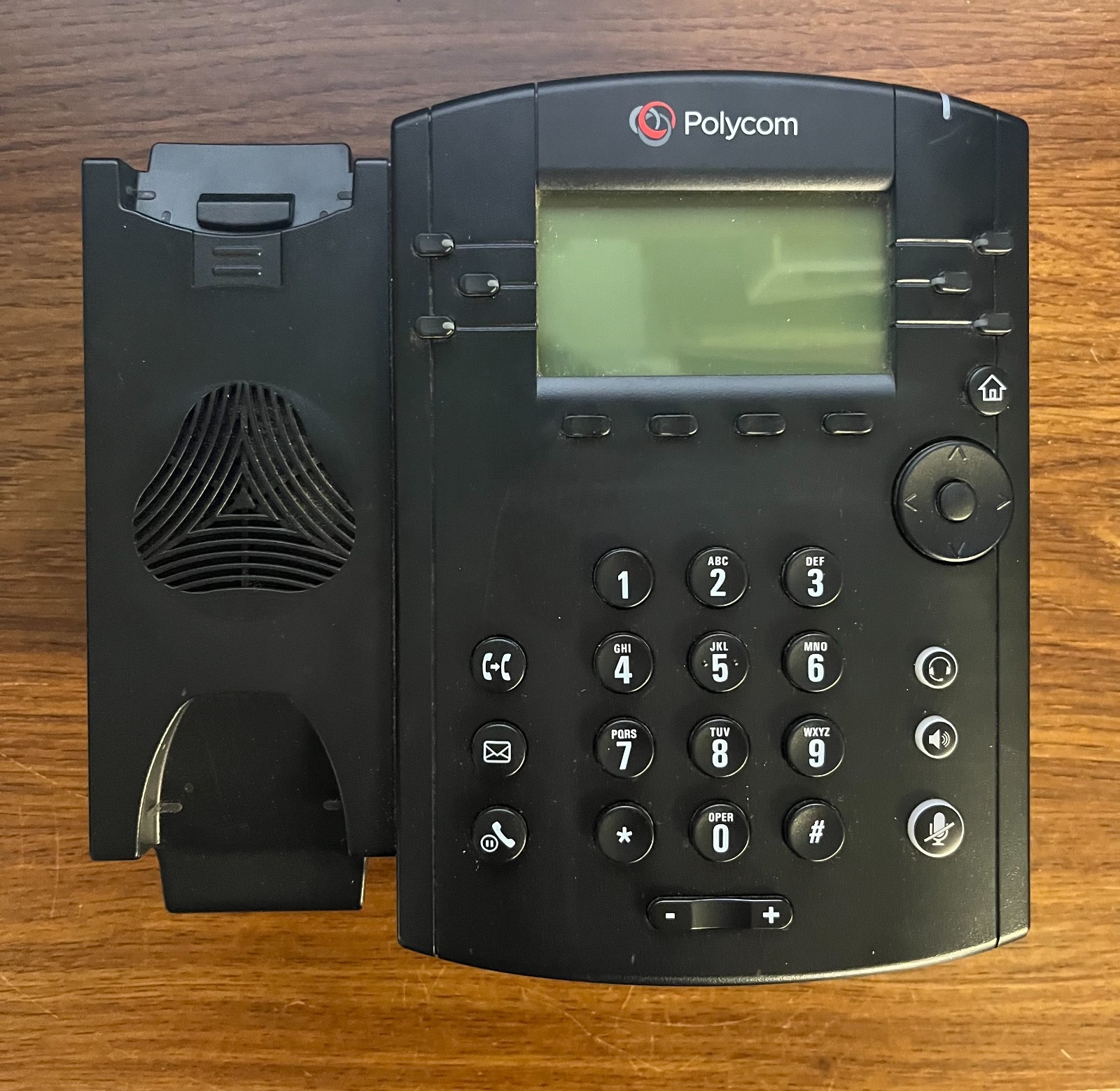 Polycom VVX311 Desk Phone Lightly Used With Handset, Stand, and Power Cable