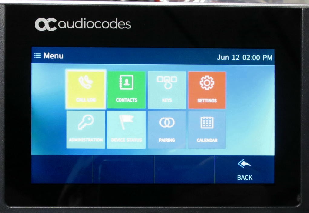 Barely Used AudioCodes C450HD IP Phone Model C450HD SIP Teams Tested Reset