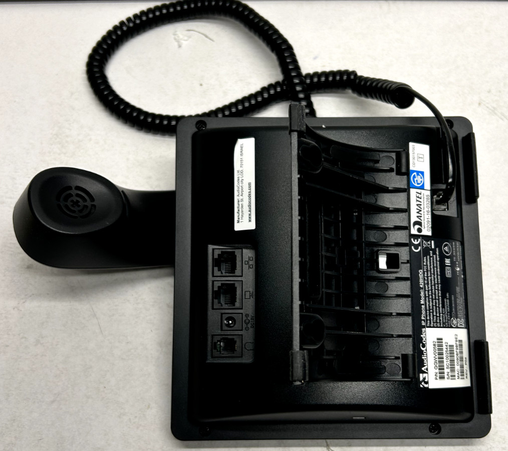 AudioCodes 420HD VOIP IP phone Model 420HD