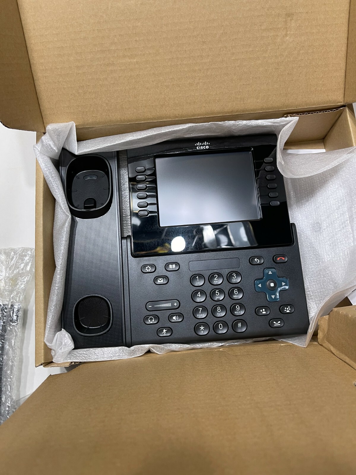 Cisco CP 9971-C-K9 Unified IP Phone VoIP Handset with Cisco UC Video Webcam