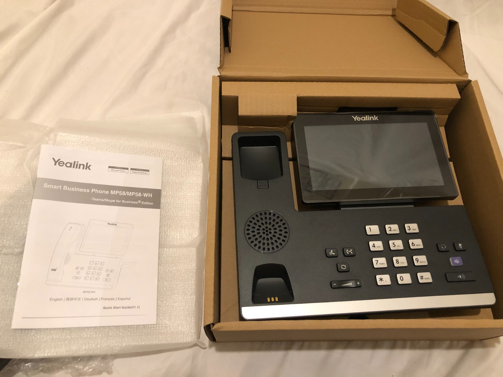 Yealink SIP-T57W Enhanced IP Phone (YEA-SIP-T57W) – NIB