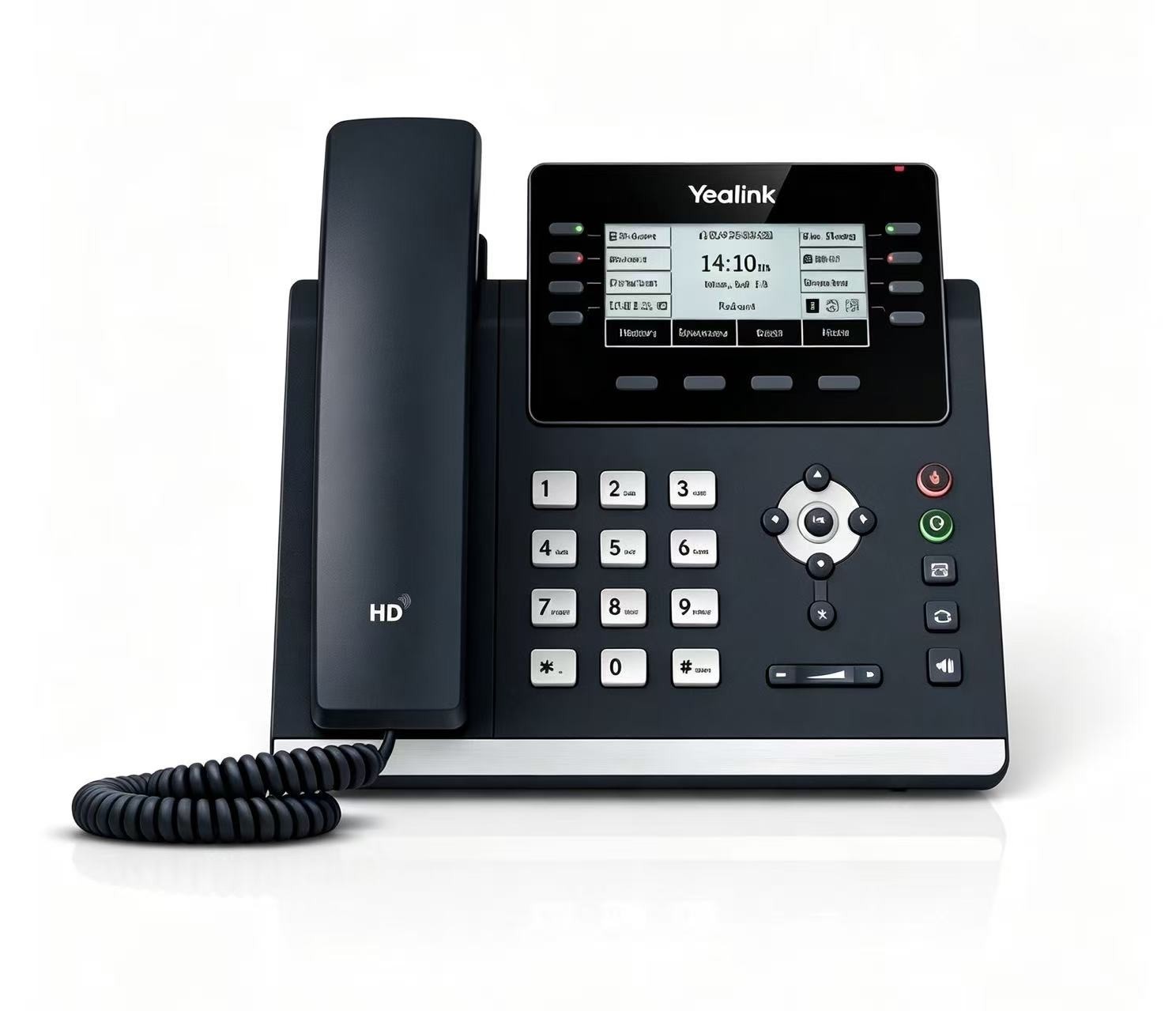 Yealink SIP-T43U 12-Line IP Phone Dual USB Gigabit PoE HD Voice Brand New Boxed