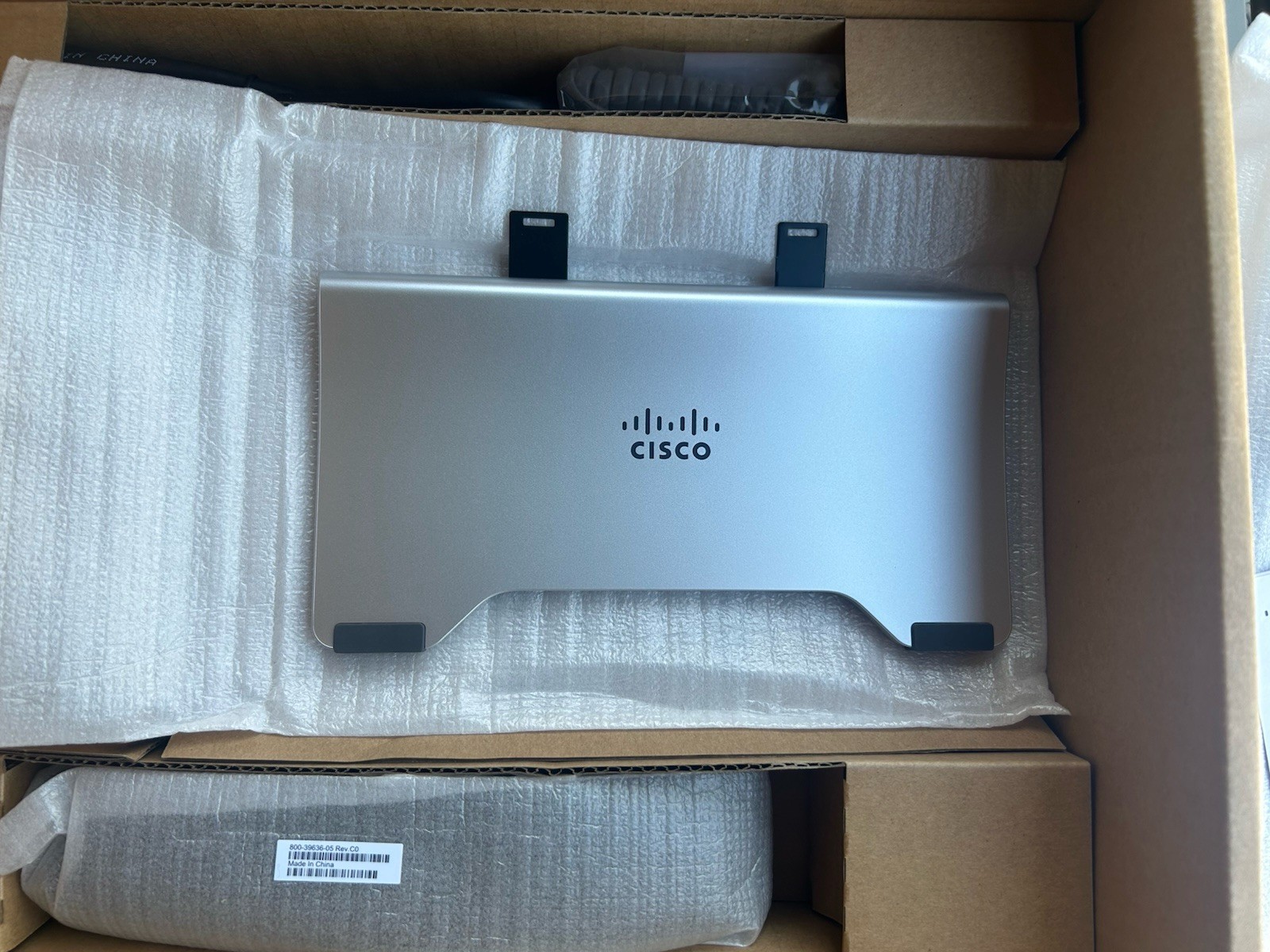 New Open Box Cisco CP-8851 Wall Mountable IP Phone With Cords and Handset