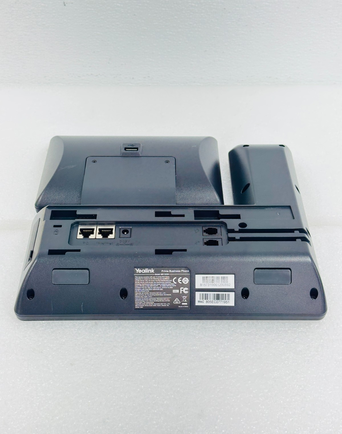 Yealink SIP-T57W Prime Business Phone Unit NO AC ADAPTR / BASE FREE SHIPPING 🚚