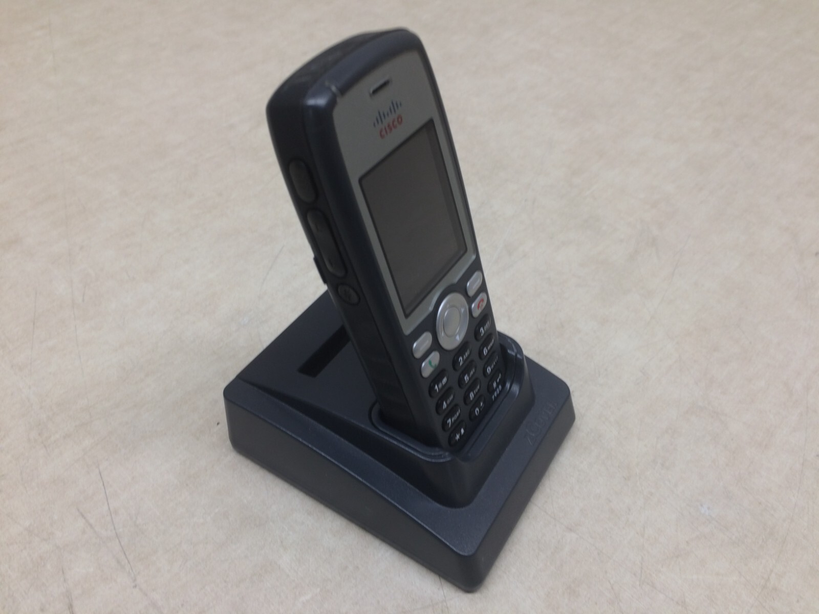 Cisco 7925G Wireless IP Phone Cordless Handset w/ Base No Battery 74-5464-02
