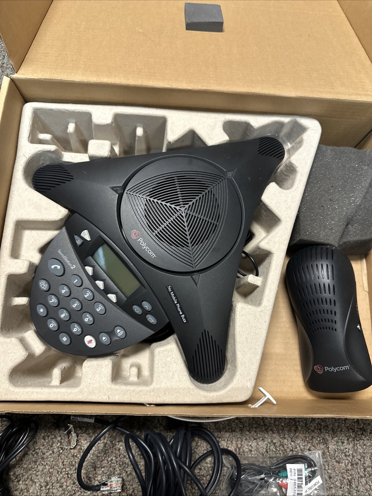 POLYCOM Sound Station 2 FULL DUPLEX Conference Phone