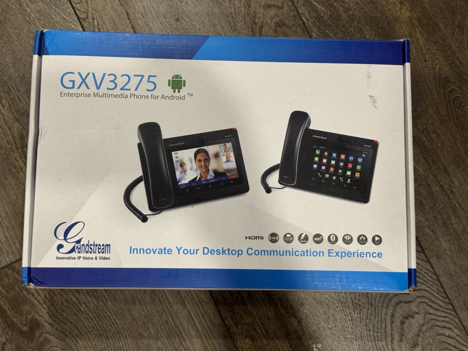 Grandstream GXV3275 7in. IP Phone – Black