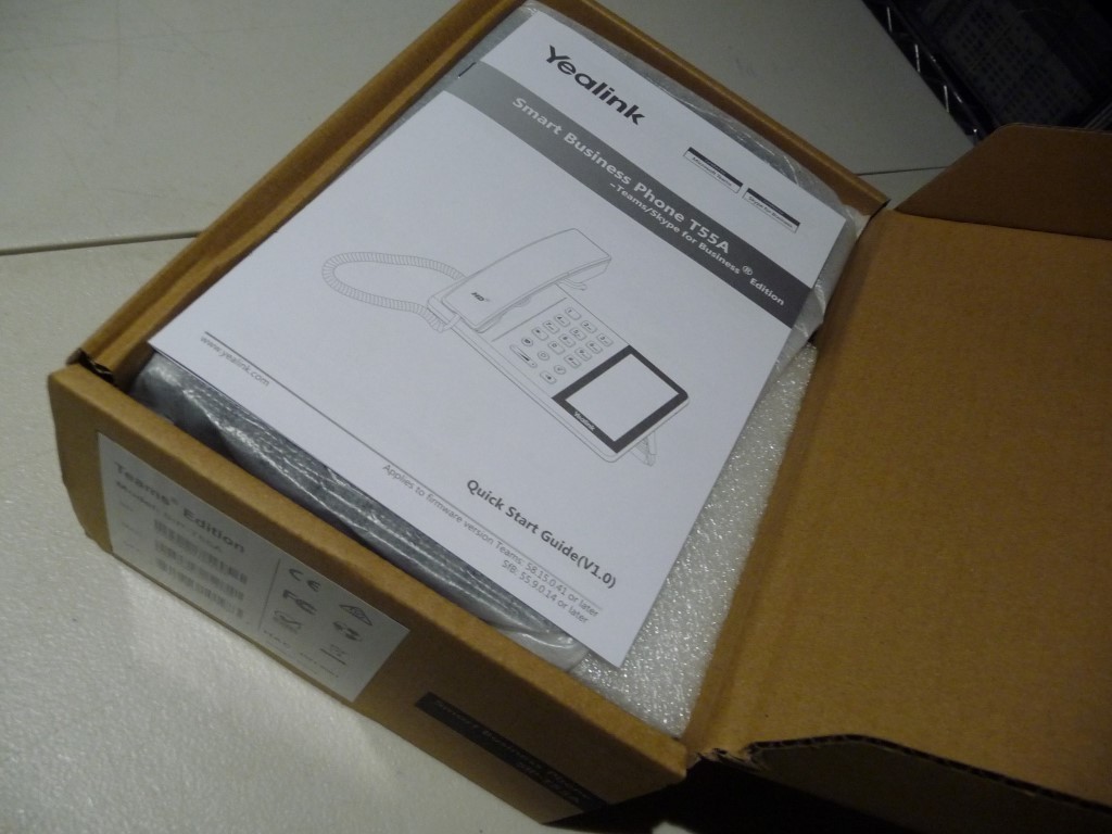 AU SELLER BRAND NEW Yealink SIP-T55A Teams Edition Smart Business Media Phone
