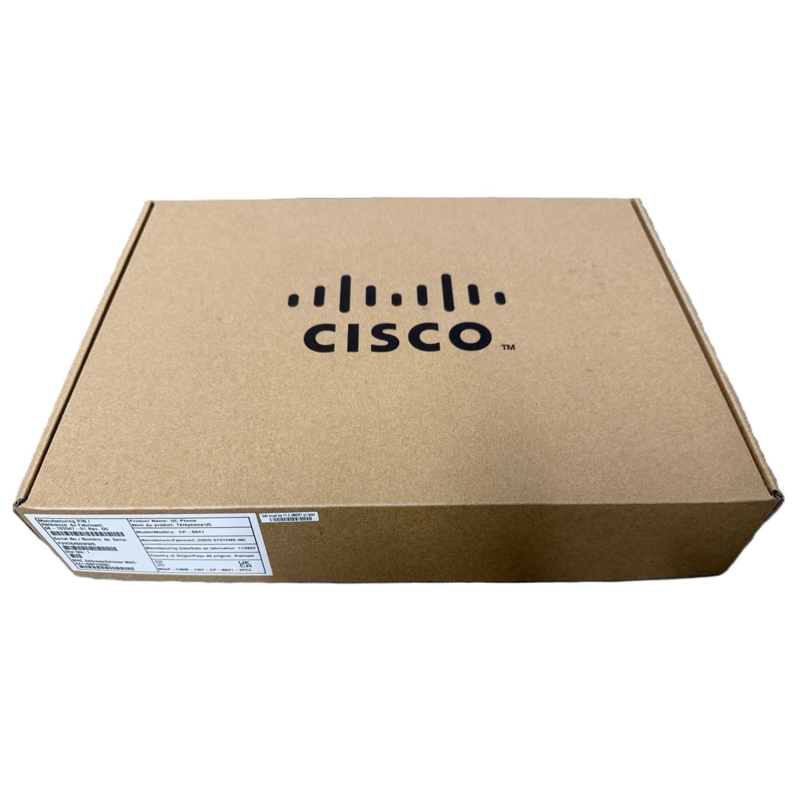 Cisco CP-8841 VoIP IP Color LCD Display PoE 5Line Desktop Video Phone CP-8841-K9