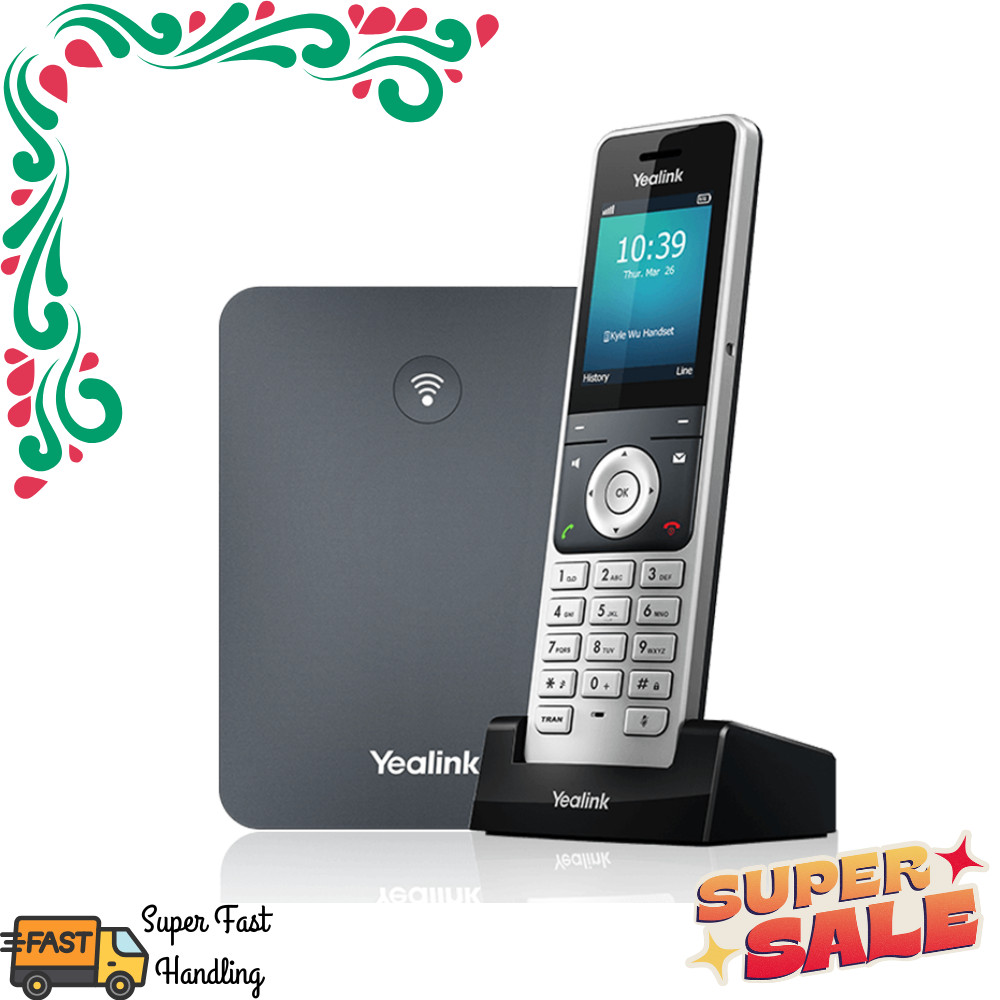 Yealink W76P High Performance Wireless IP Phone System