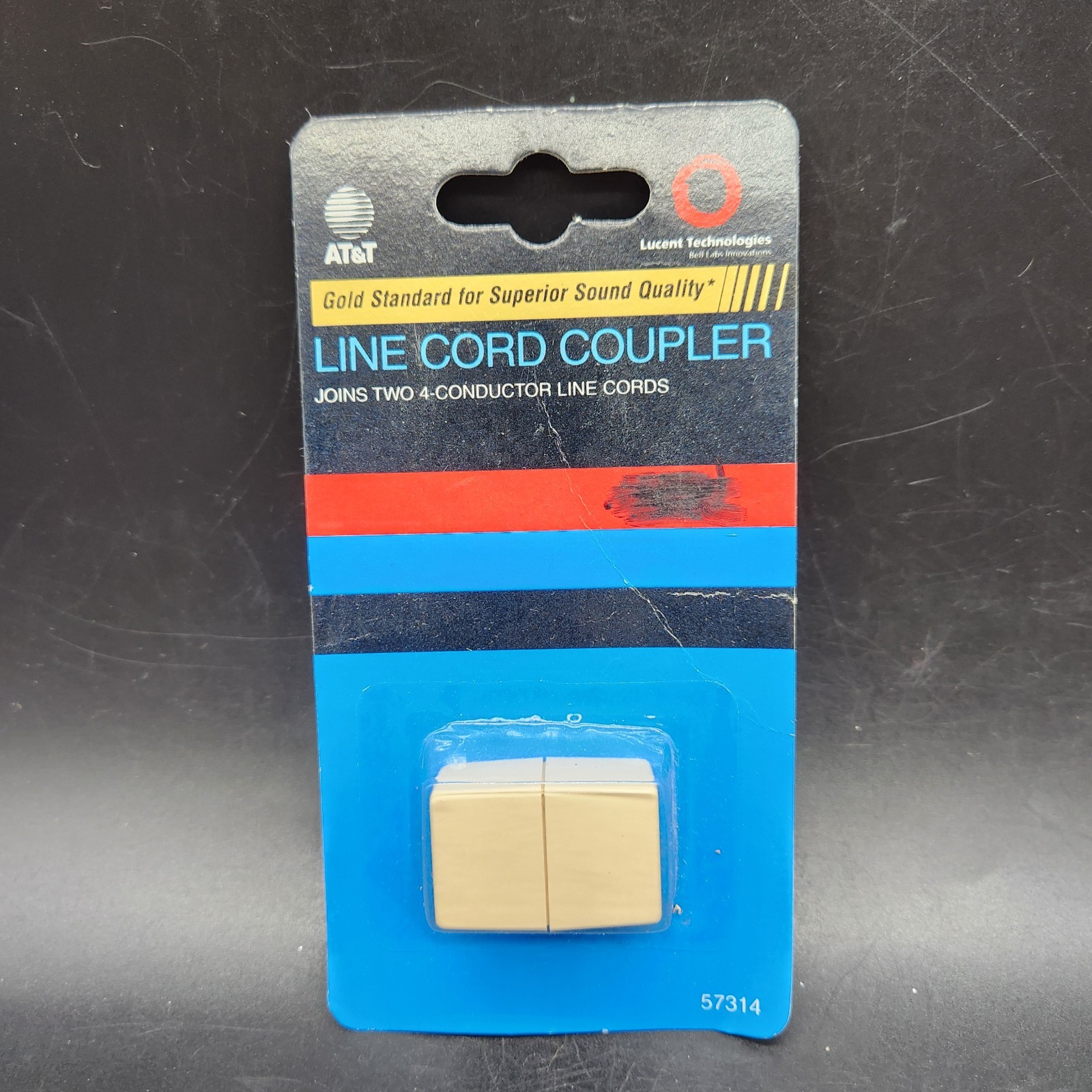 AT&T Telephone Line Cord Coupler Female to Female 460A #57314 NOS Vintage
