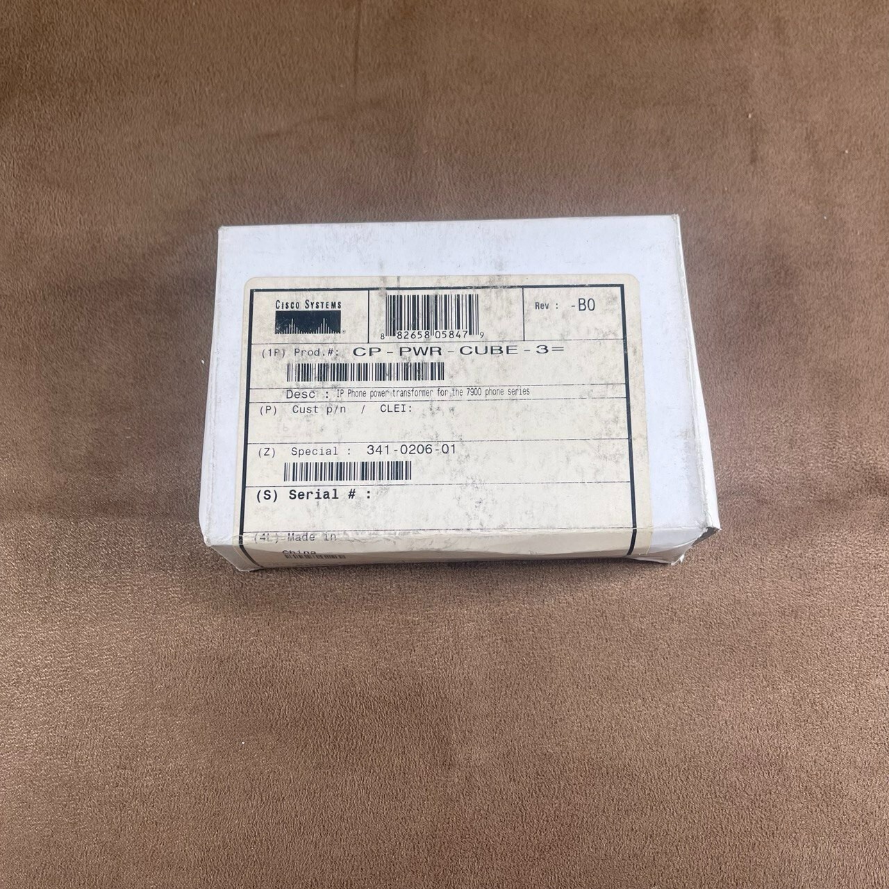 NEW Cisco CP-PWR-CUBE-3 for CP-7940G&CP-7960G IP Phone Power Supply