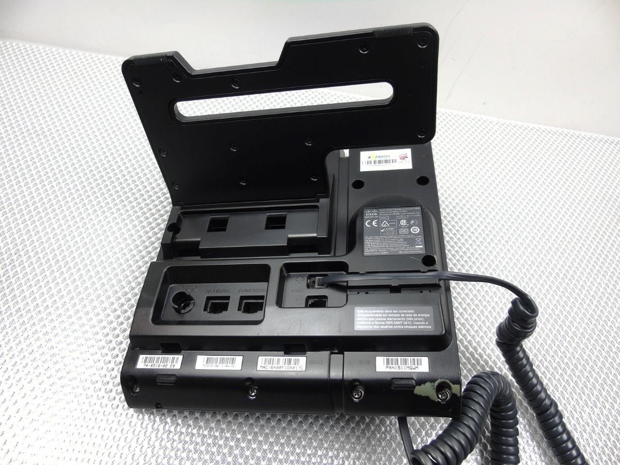 Lot of 10 – Cisco IP Phone CP-6921 CP-6921-C-K9 VOIP IP Phone w/ Handsets Stands