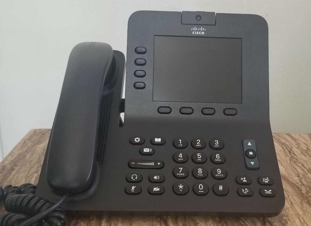 Cisco CP-8945 Video Cam Conference Voip Phone Color Screen CP-8945-L-K9