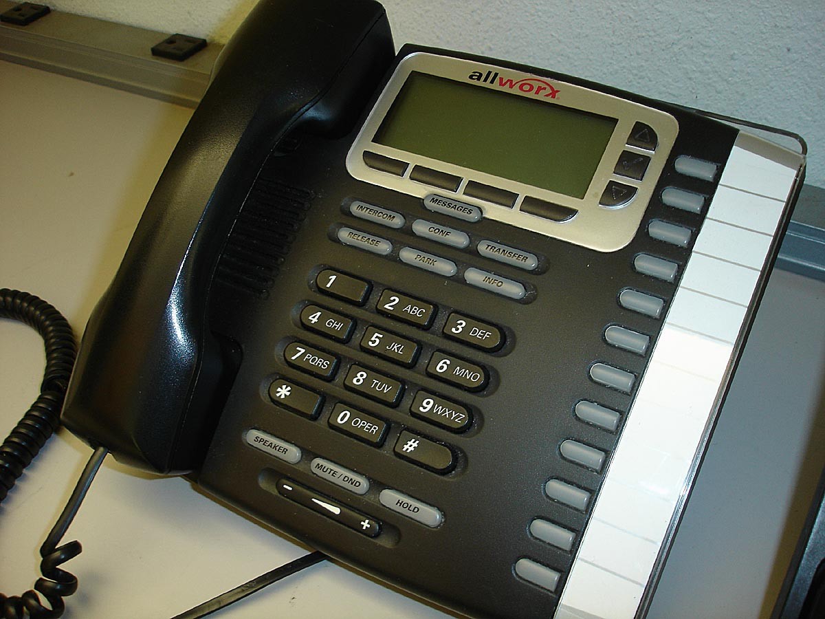Allworx 9212L Voip IP Display Phone Black VoIP – Lot of 3 – Tested