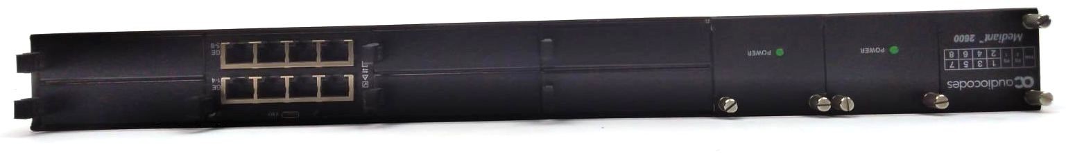 AudioCodes Mediant 2600 ESBC M26-12/B/R/AC VoIP Gateway GigE 1U FASP00007