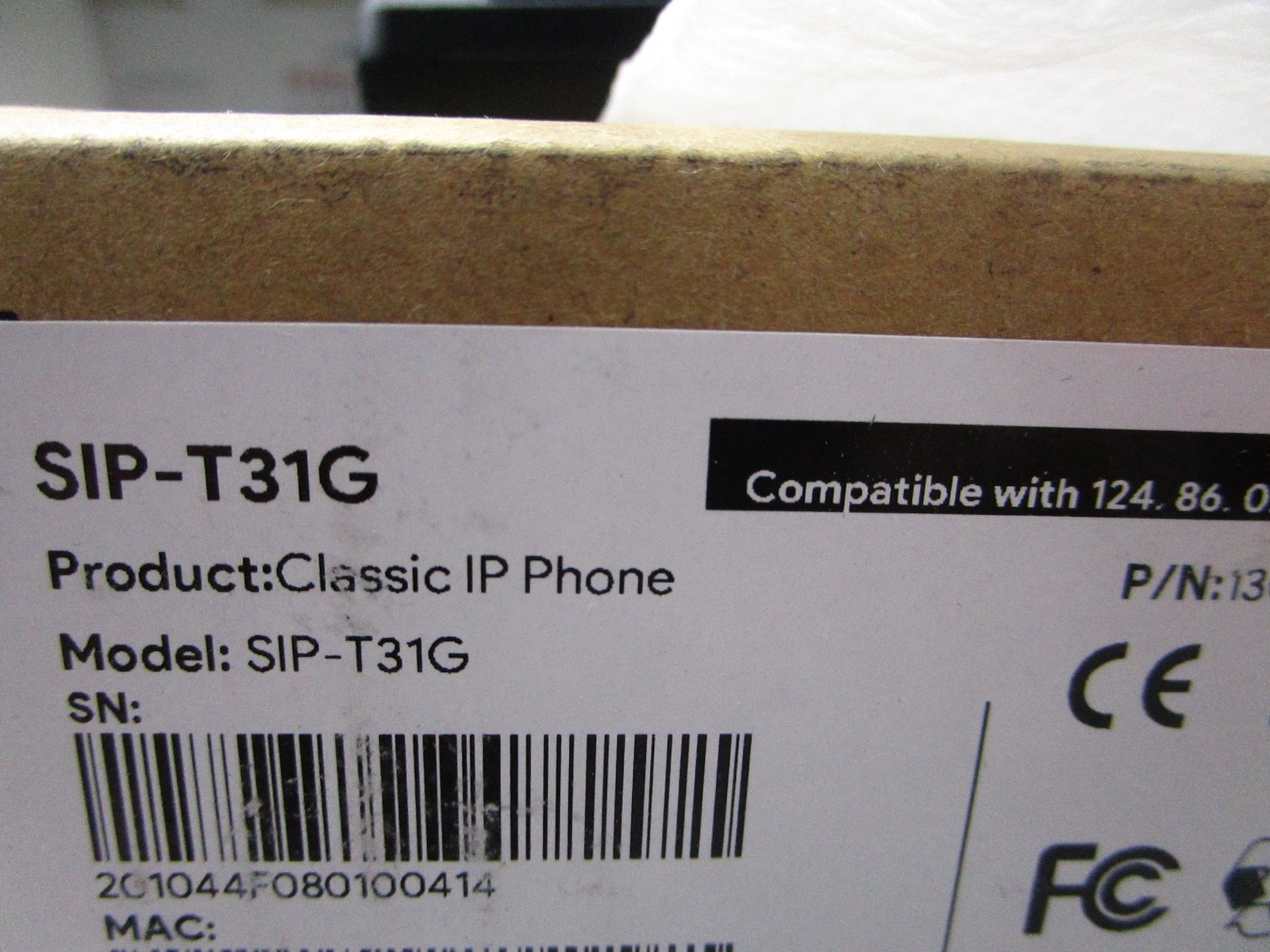 Yealink SIP-T31G 2-Line PoE VoIP Phone – Black