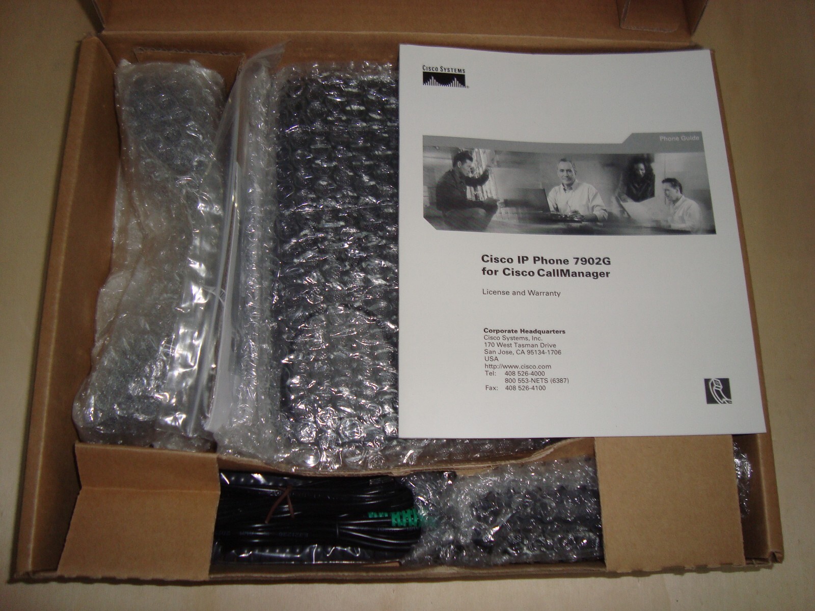 Cisco CP-7902G – IP Phone – VoIP Phone – SCCP – Single Line –