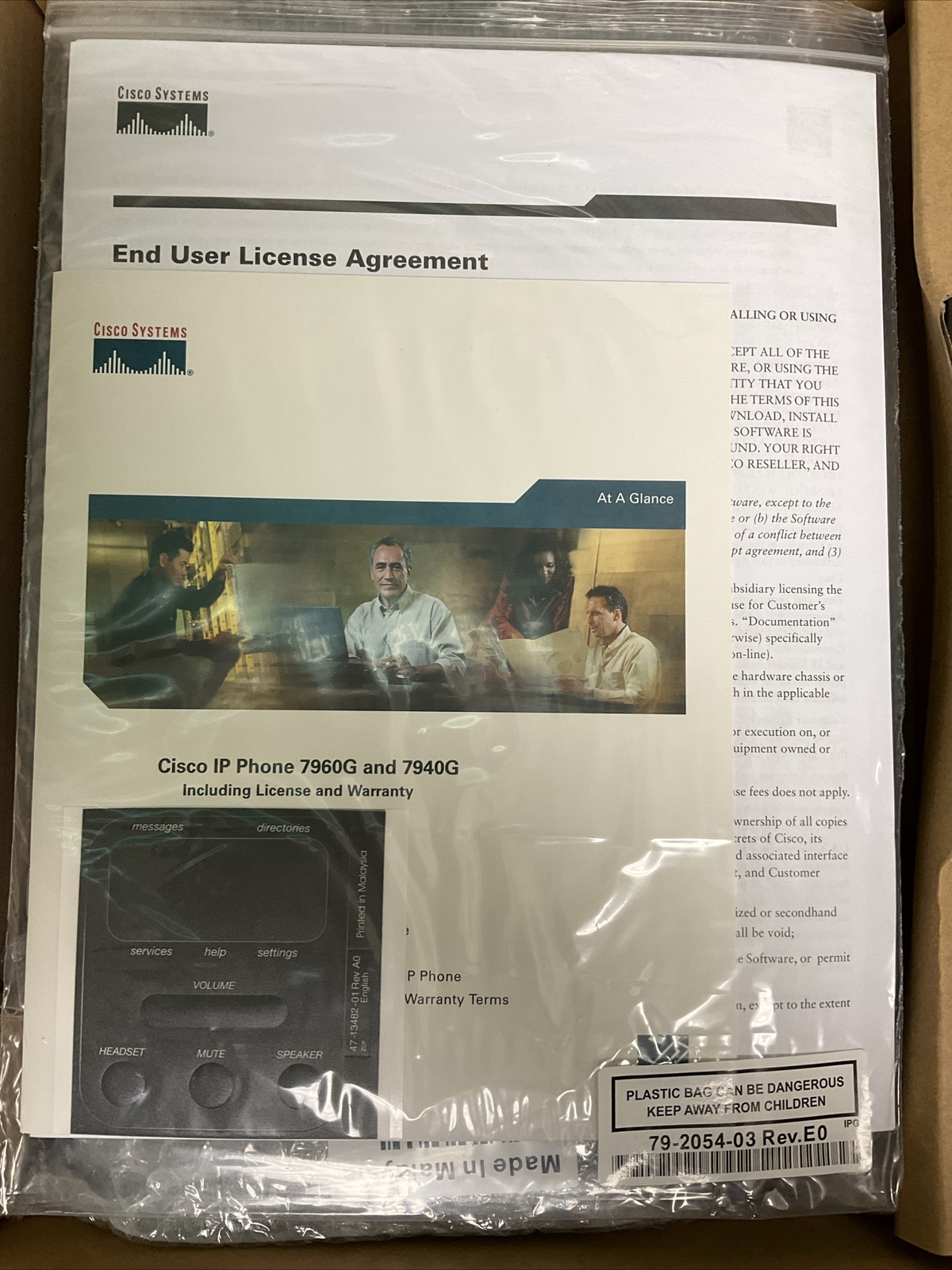 Lot of 5 Cisco 7940G IP Phones