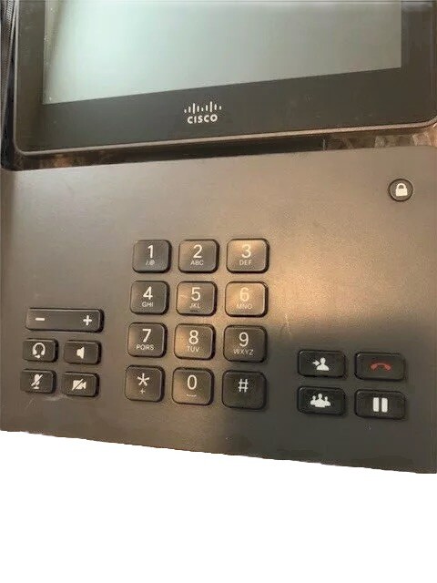 Cisco UC Phone CP-DX650-K9 IP VoIP SIP Phone 7” LCD Conferencing Touchscreen