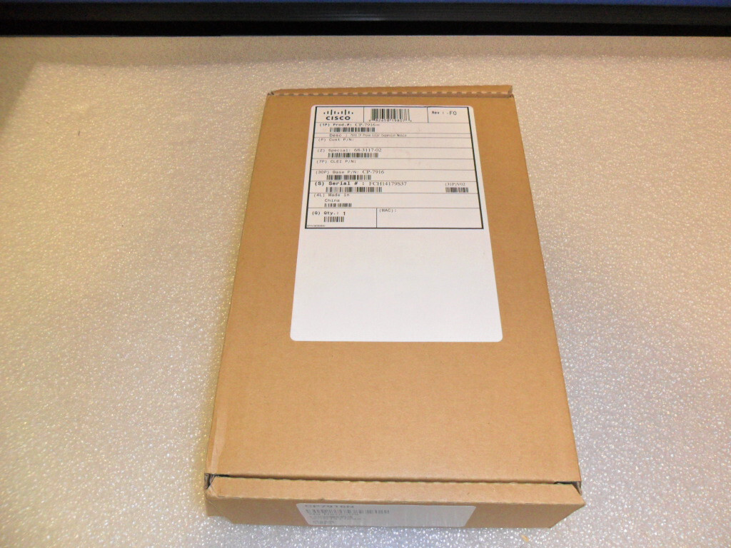 Cisco CP-7916 Add On Module with Color Display – Works with 7962 7965 7975 New
