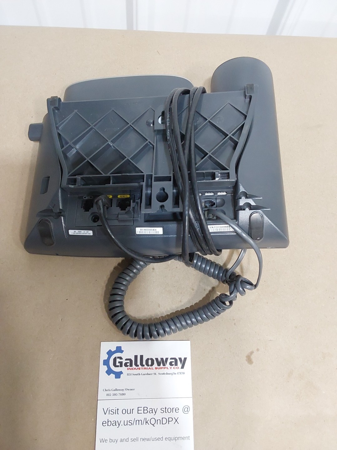 2pcs Cisco 7900 Series CP-7940G IP Business Office Phone VoIP Display POE