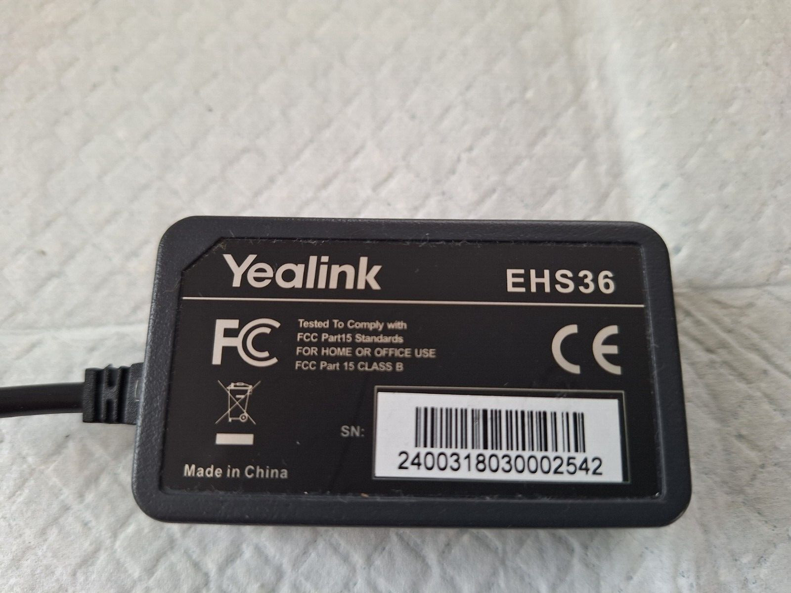 Yealink EHS36 Wireless Headset Adapter