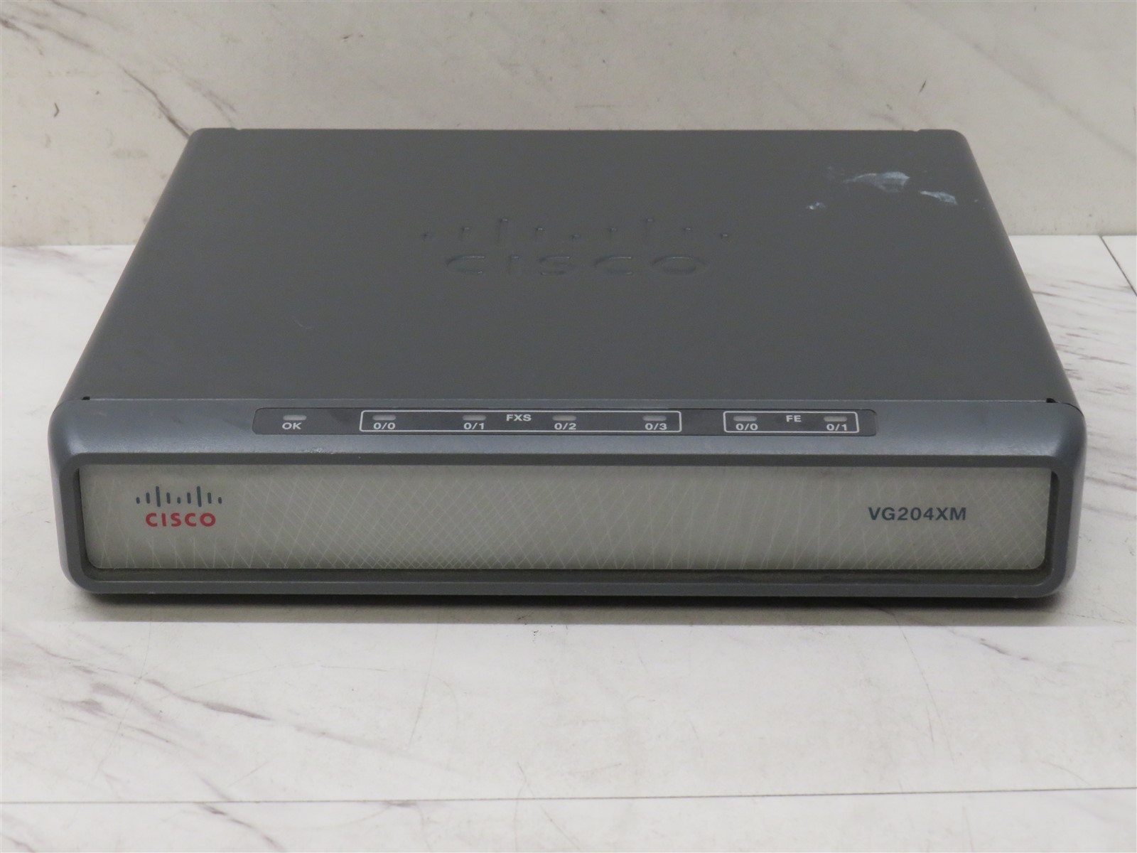 Cisco VG204XM 4-Port FXS Analog VoIP Voice Gateway 10/100 Ethernet