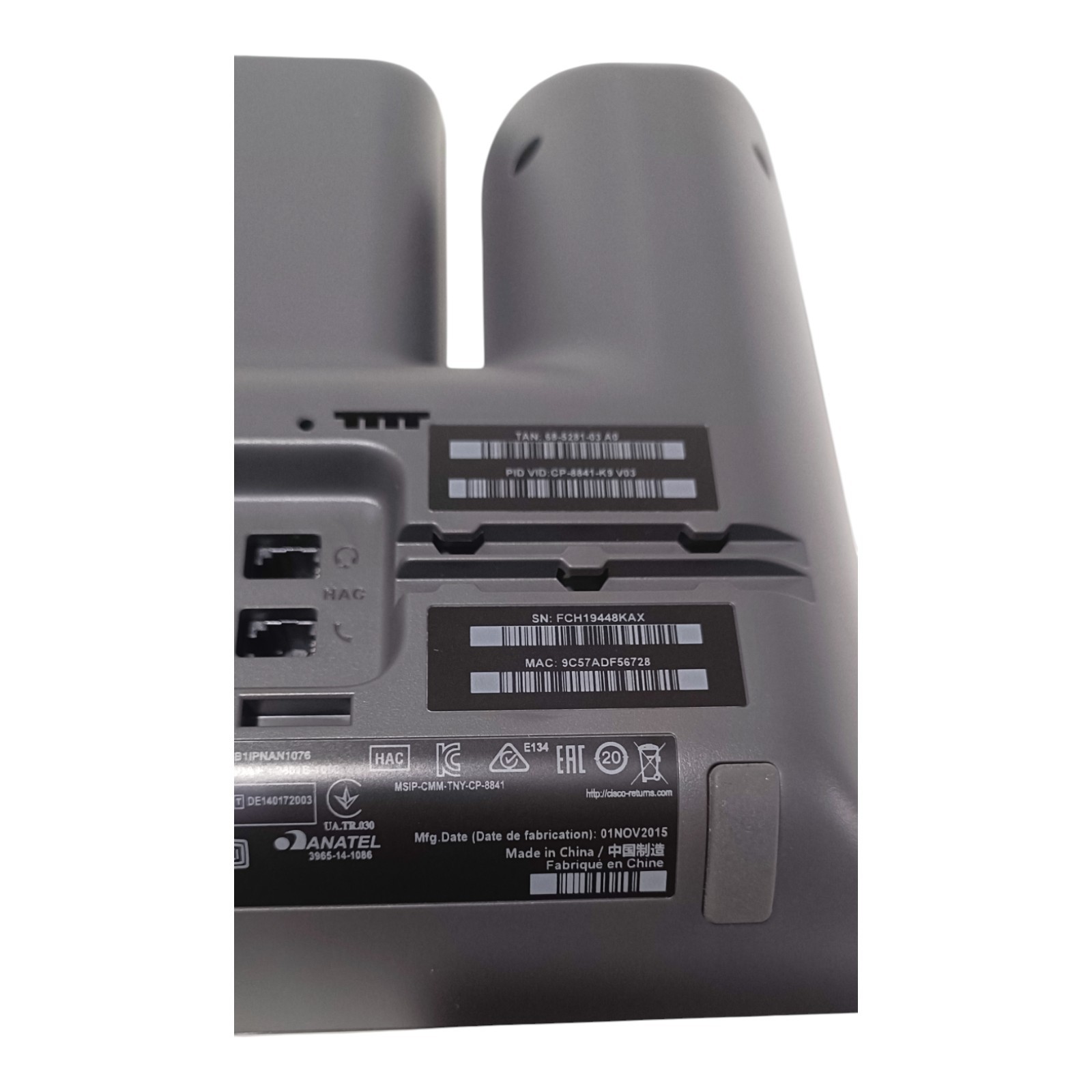 Cisco IP Phone 8841 Part No CP-8841-K9 Without Adaptor