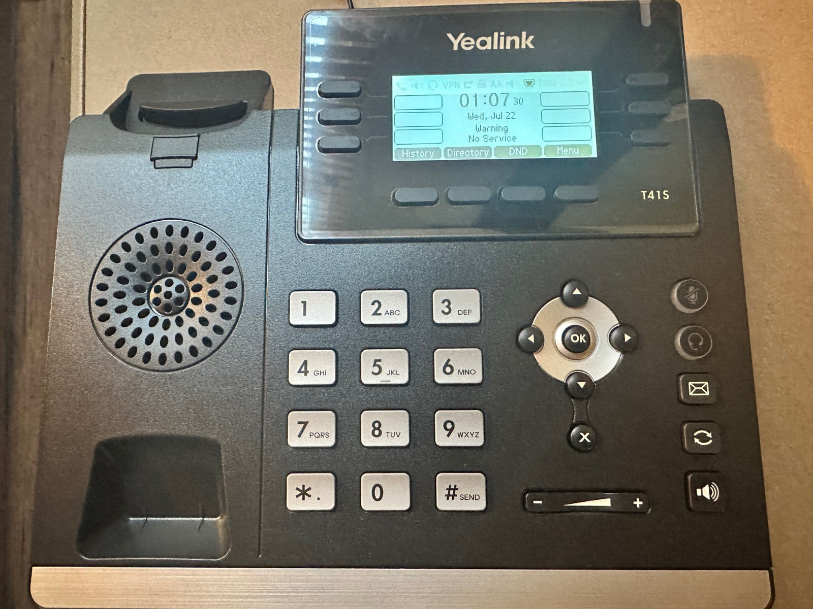 Yealink SIP-T41S IP Phone – Black