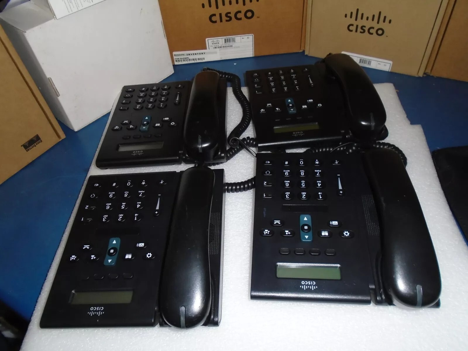 Cisco CP-6921-C-K9 Unified IP Phone Good Co . No Stand 30D warnty Real TM
