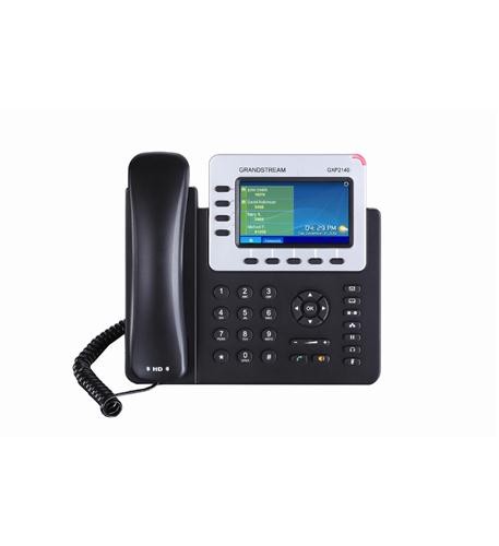 Grandstream GXP2140 IP Phone – Cable – Wall Mountable