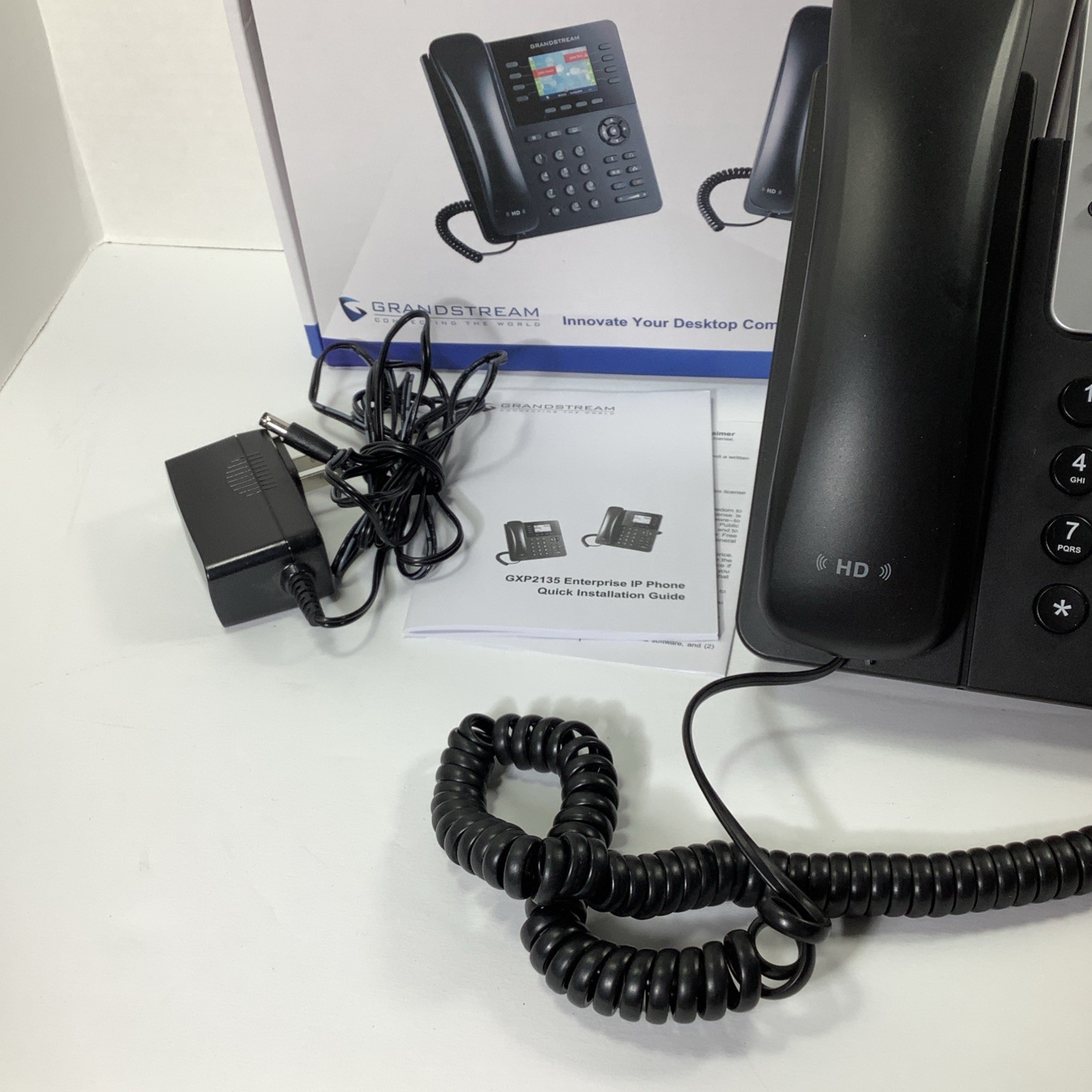 Grandstream GXP2140 Advanced Enterprise HD IP Phone IOB Box