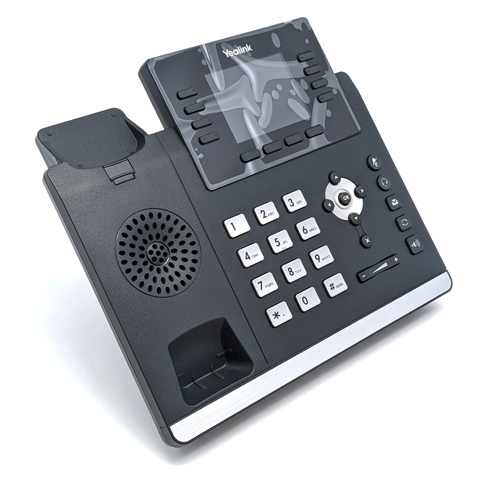 Yealink SIP-T44W PoE IP Phone – Speakerphone – Bluetooth Gigabit Ethernet – Gray