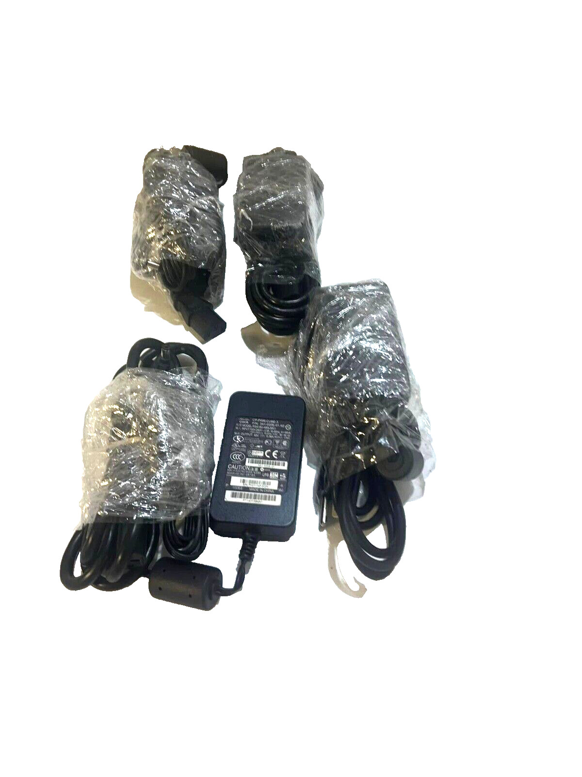 LOT OF 4X Cisco CP-PWR-CUBE-3 Power Supply 341-0206-03 Adapters