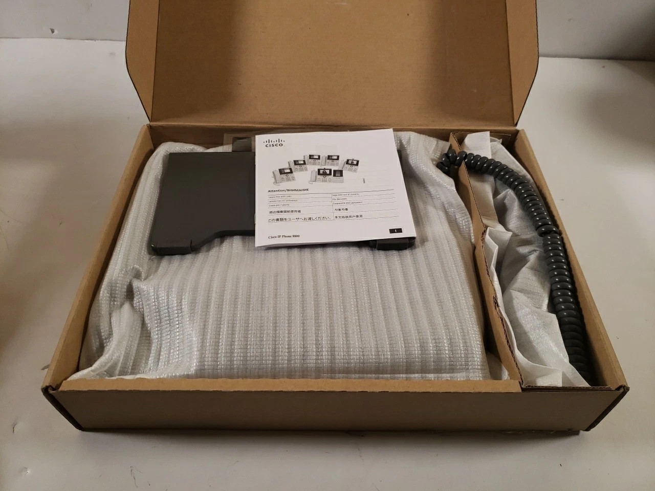 Cisco 8800 Ser. CP-8861-K9 Unified IP Endpoint VoIP Video Phone OPEN BOX