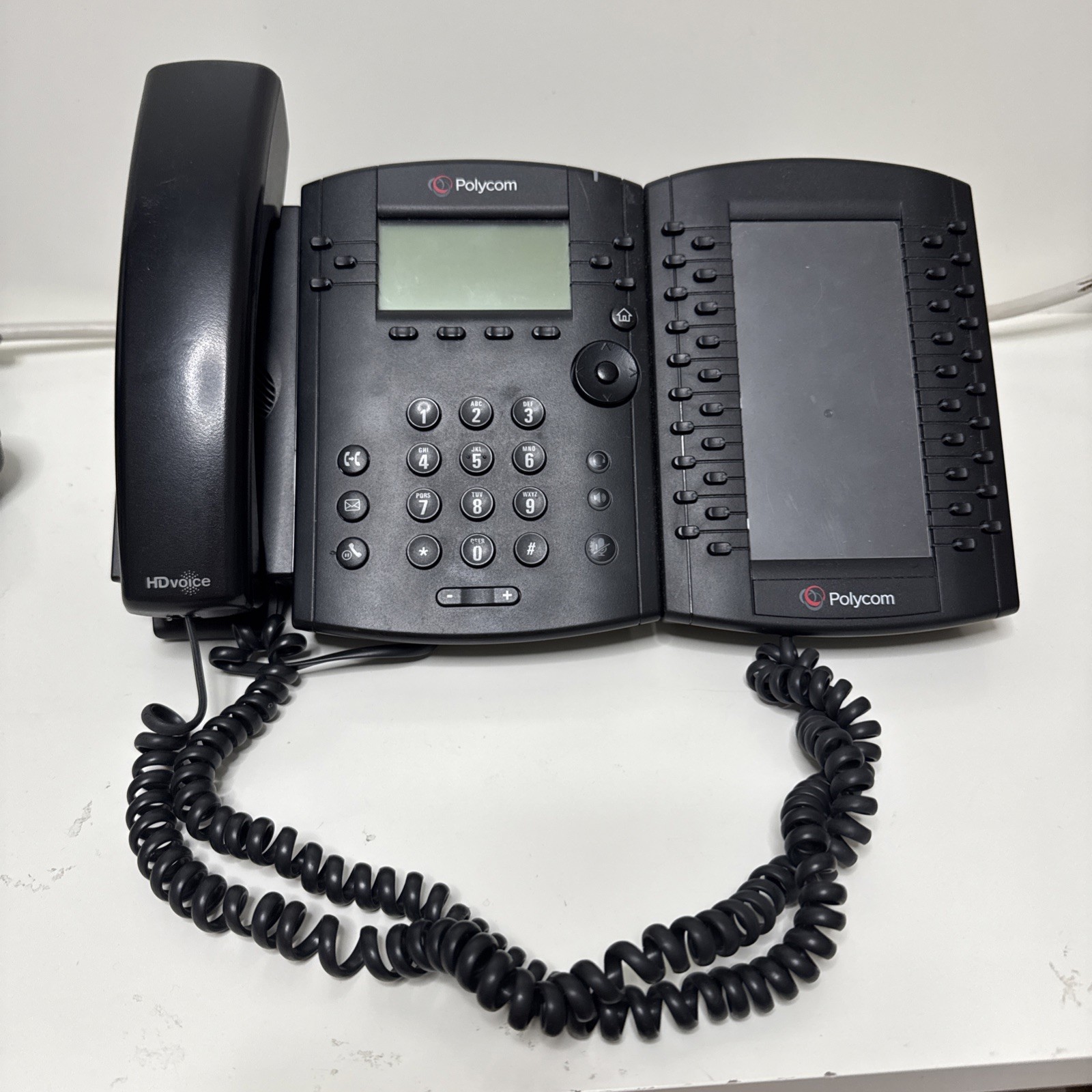 Polycom VVX 310 IP Business Media Phone W/ Expansion Module