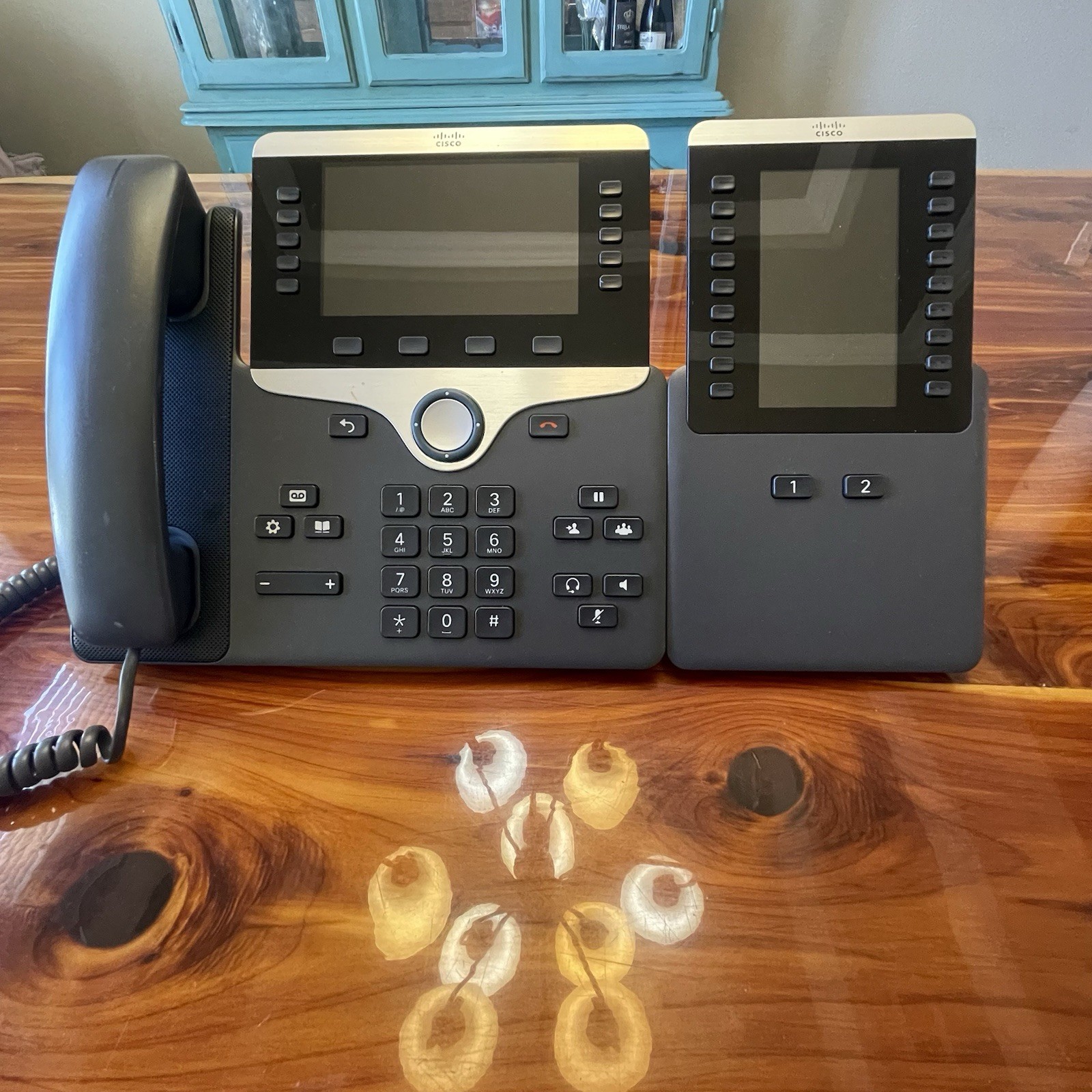 Cisco CP-8851-3PCC MPP IP Phone w/ Expansion Modules MPP Firmware Tested